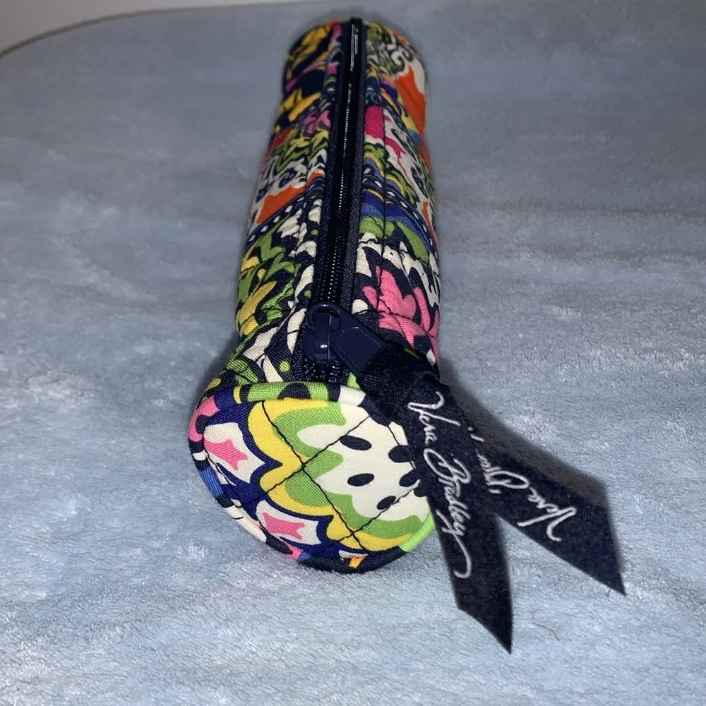 Vera Bradley on a roll cosmetics case